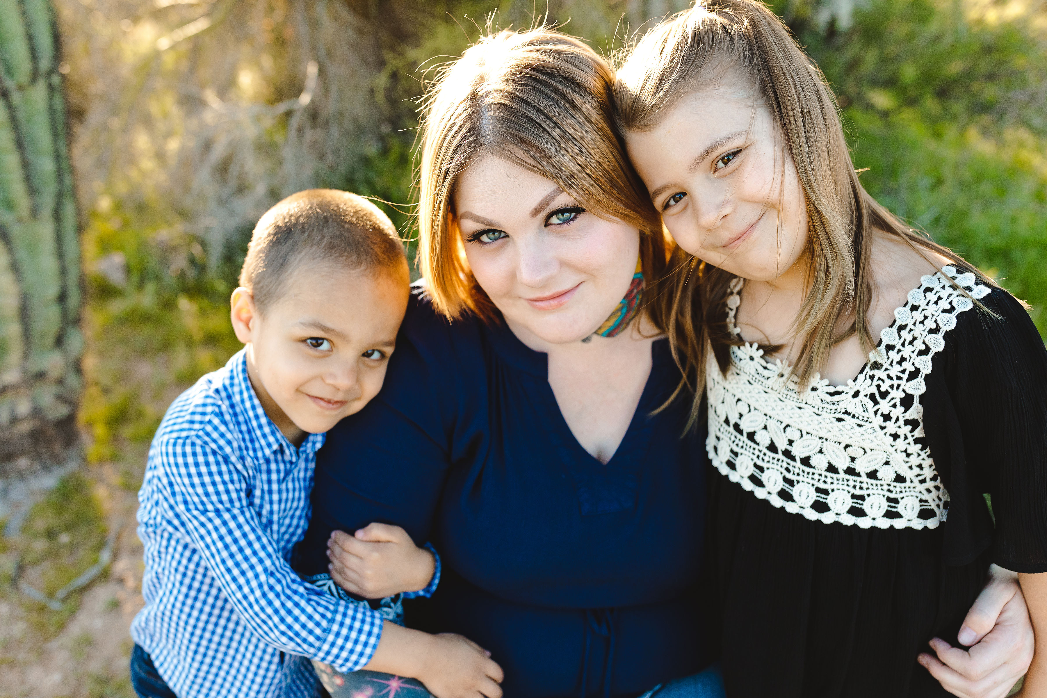 Moms Crystal and Lindsey posing together.